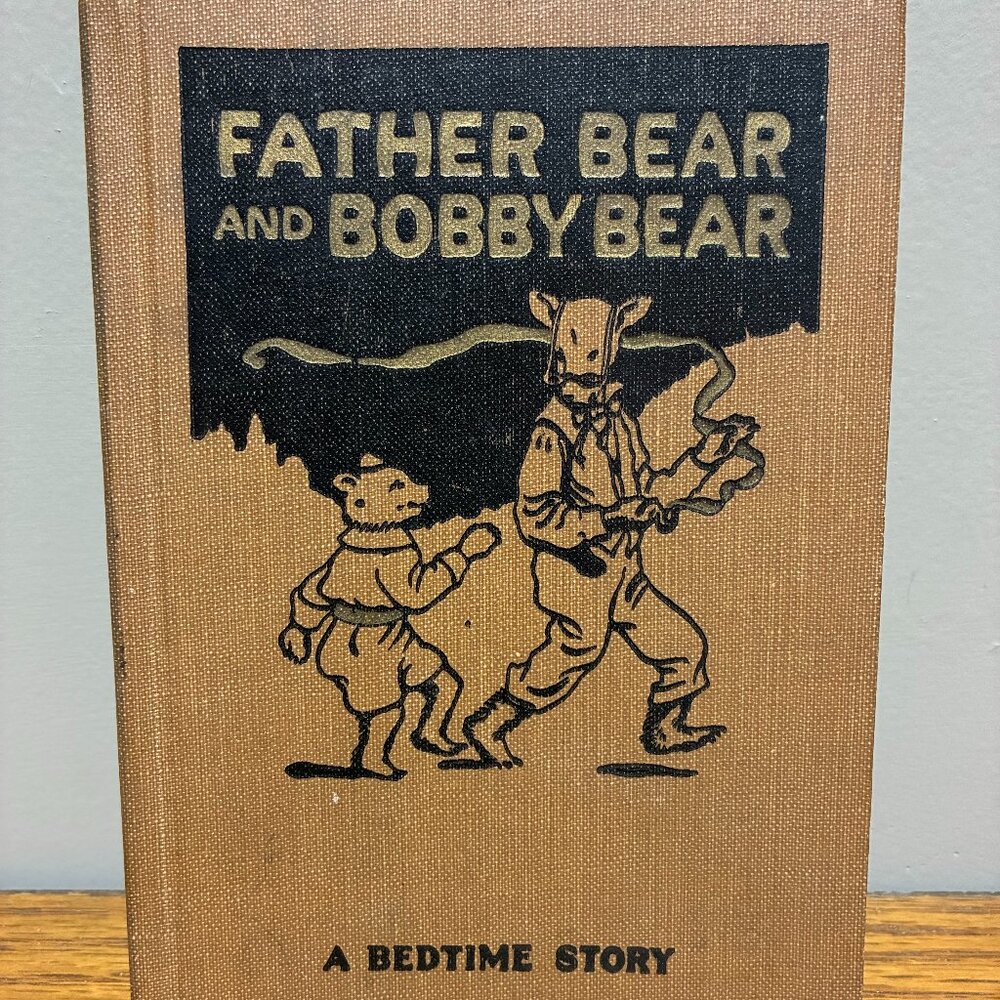 Vintage Father Bear and Bobby Bear A Bedtime Story Book by Howard B. Famous